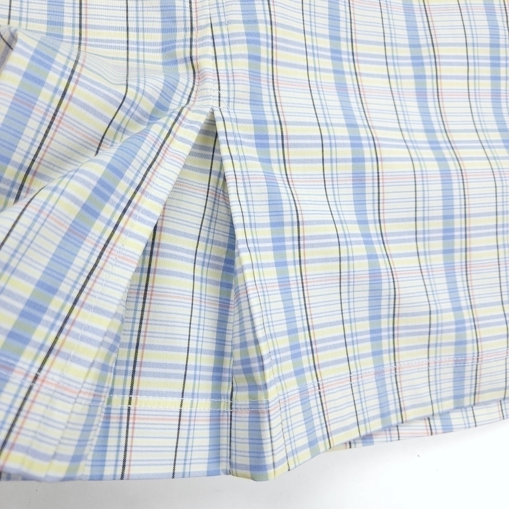 Tail Golf Tennis Pastel Blue Plaid  Skorts Size 2 - Picture 3 of 11